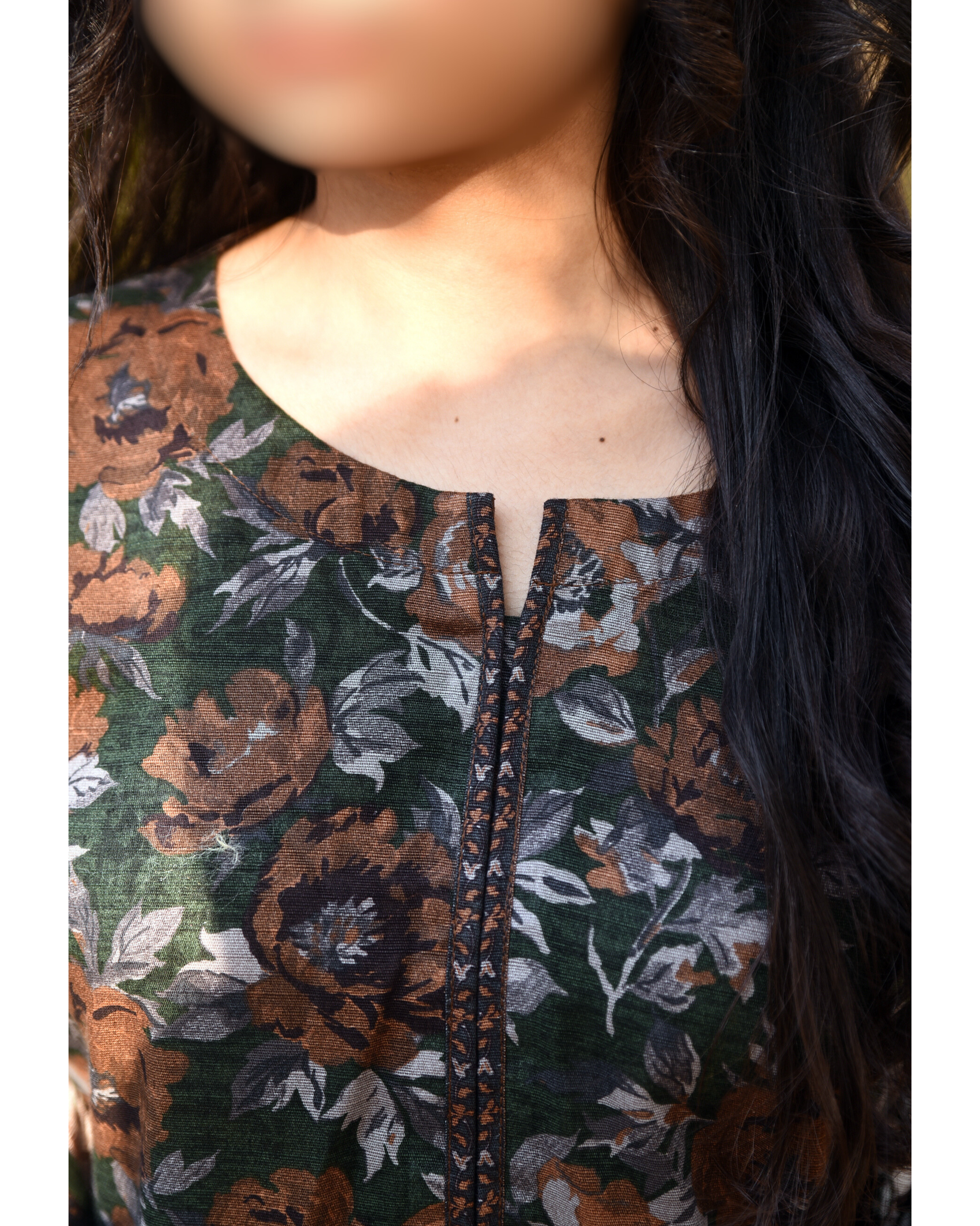 AMÈLORE Women’s 3-Piece Brown Khaddar Suit – Embroidered Winter Classic