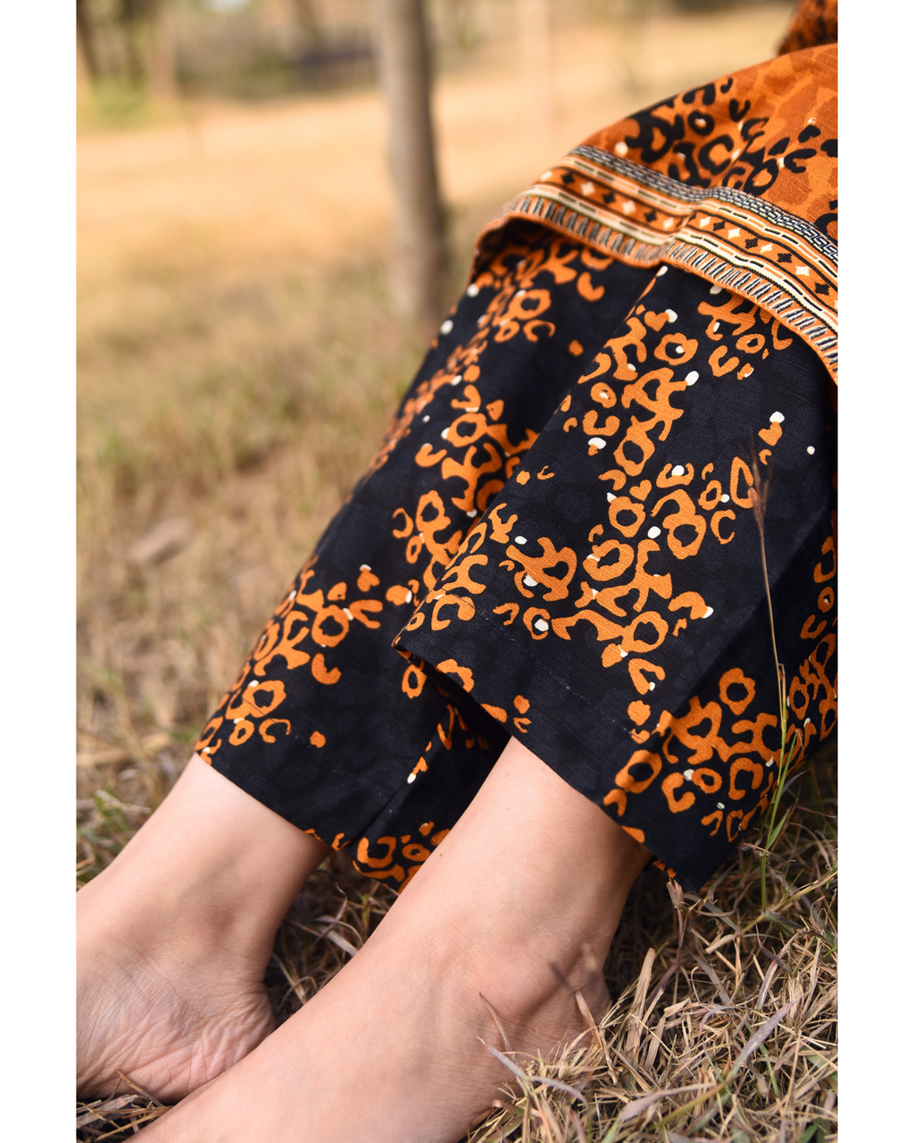 AMÈLORE Women’s 3-Piece Mustard Khaddar Suit – Warm Winter Embroidered Elegance