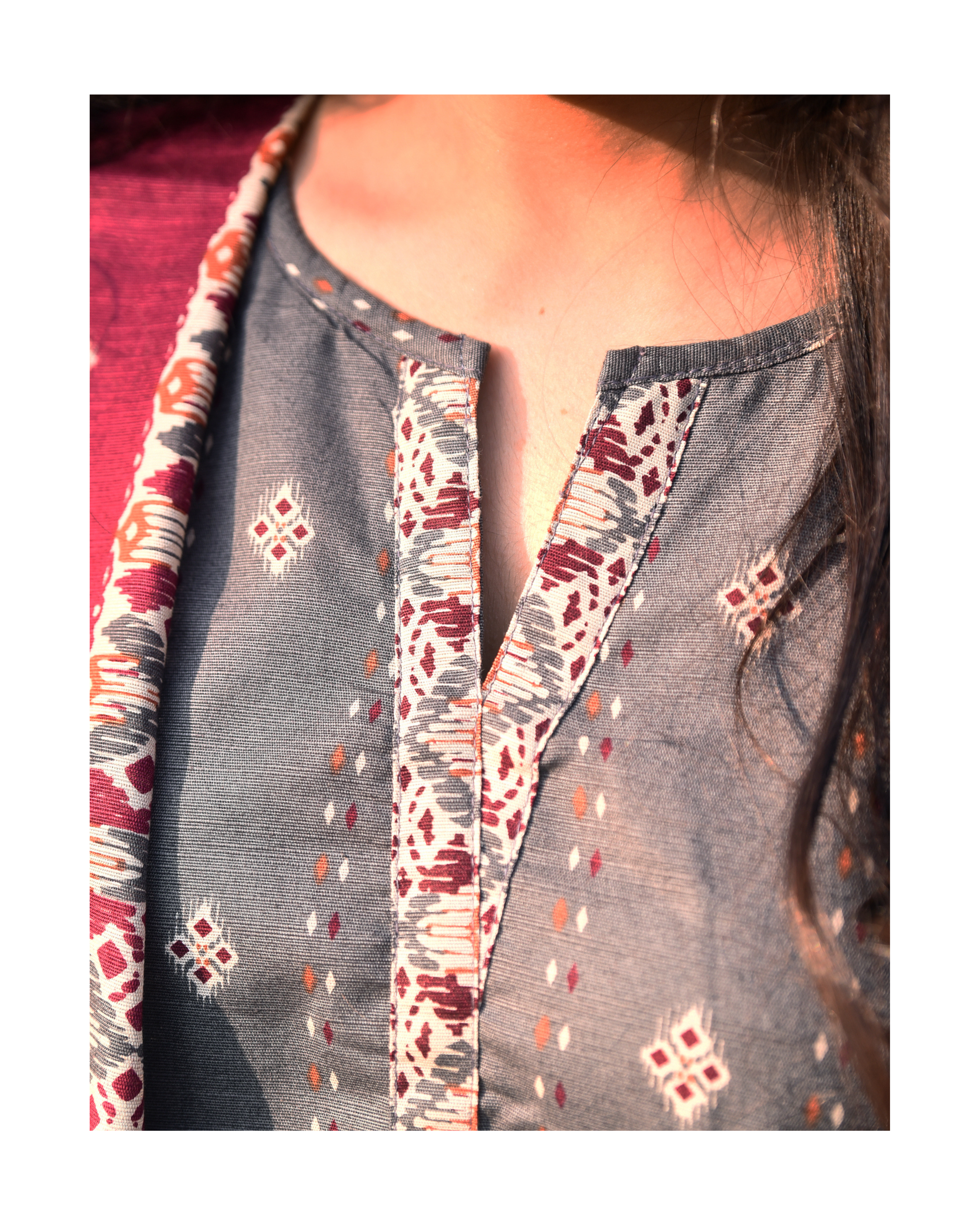 AMÈLORE Women’s 3-Piece Grey Khaddar Suit – Elegant Winter Embroidered Set