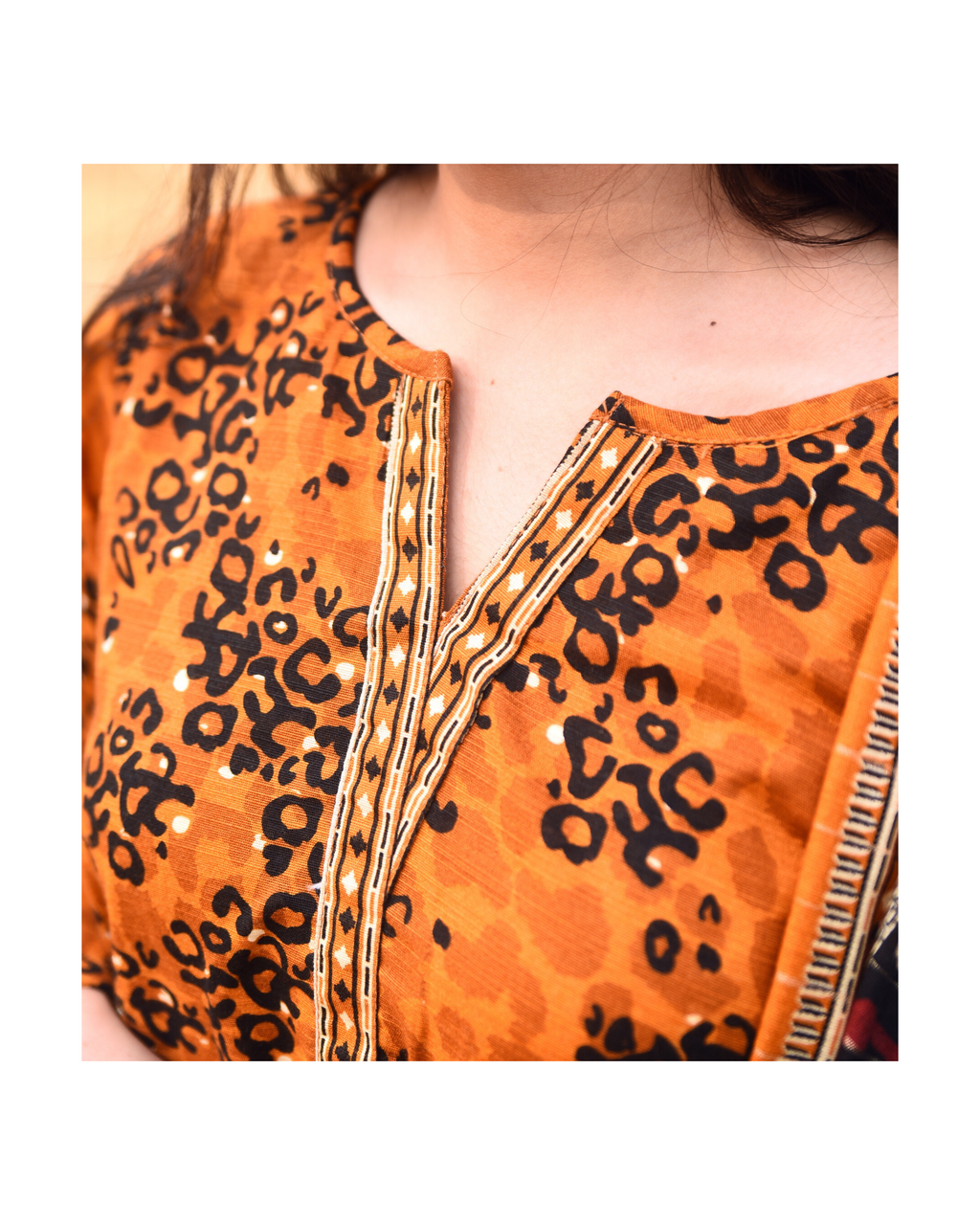 AMÈLORE Women’s 3-Piece Mustard Khaddar Suit – Warm Winter Embroidered Elegance