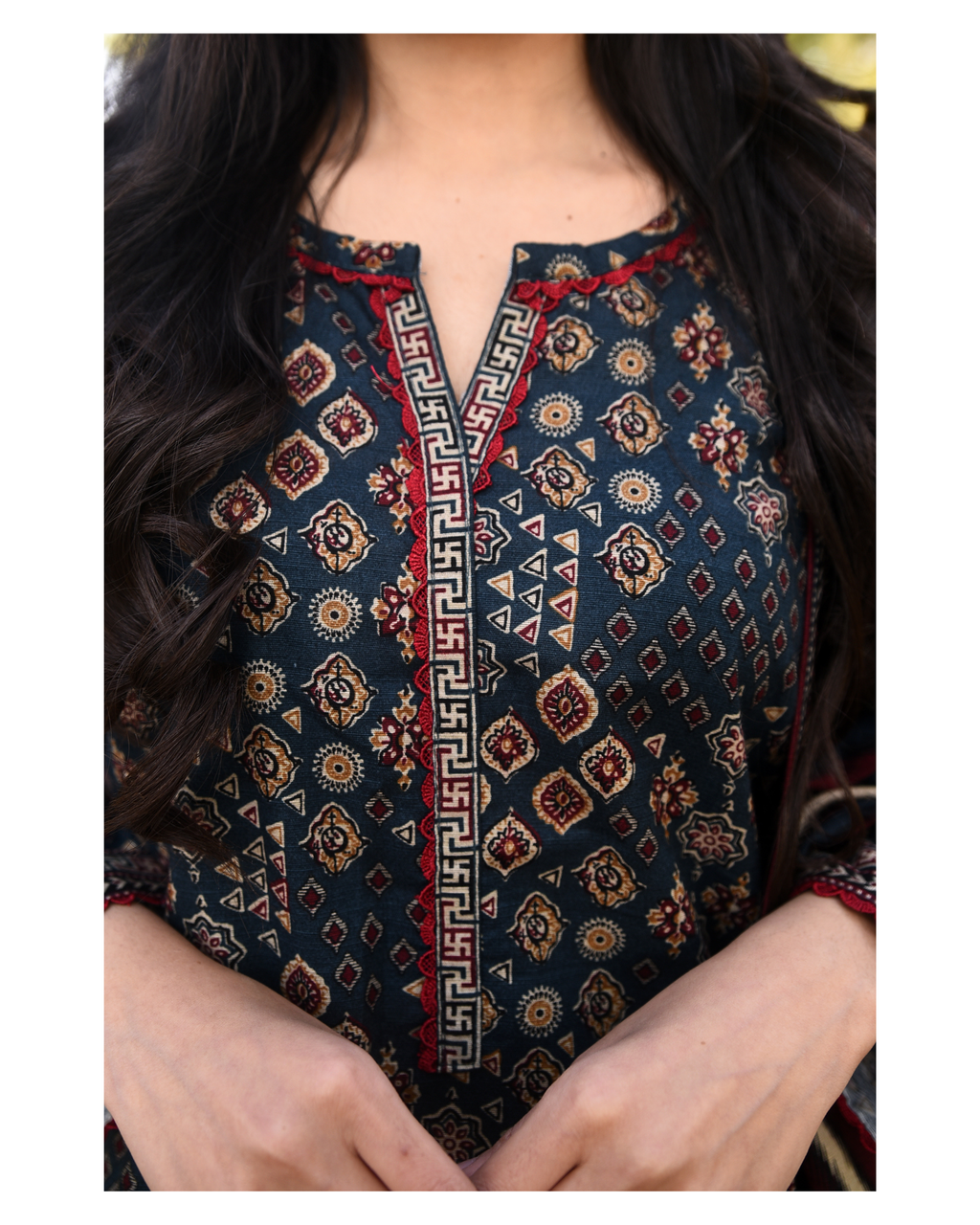 AMÈLORE Women’s 3-Piece Zinc Khaddar Suit – Soft Winter Classic Elegance